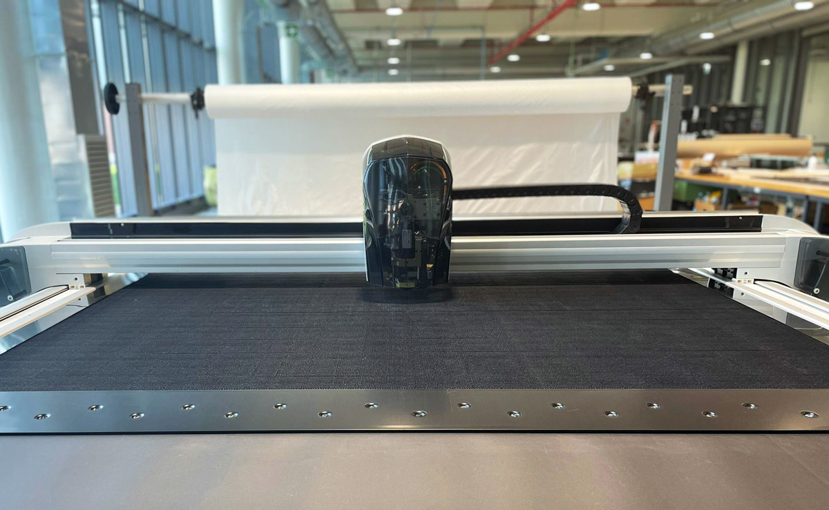 Zamasport taglio automatico tessuti